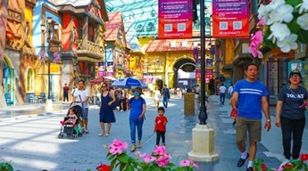 国际游客Kien Giang激增